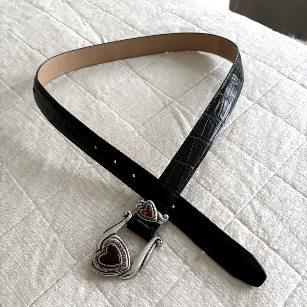 Vintage Brighton, genuine leather women’s belt size medium large